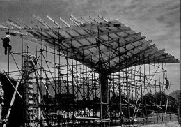 Paraguas de Las Aduanas Mexico 1953 constr